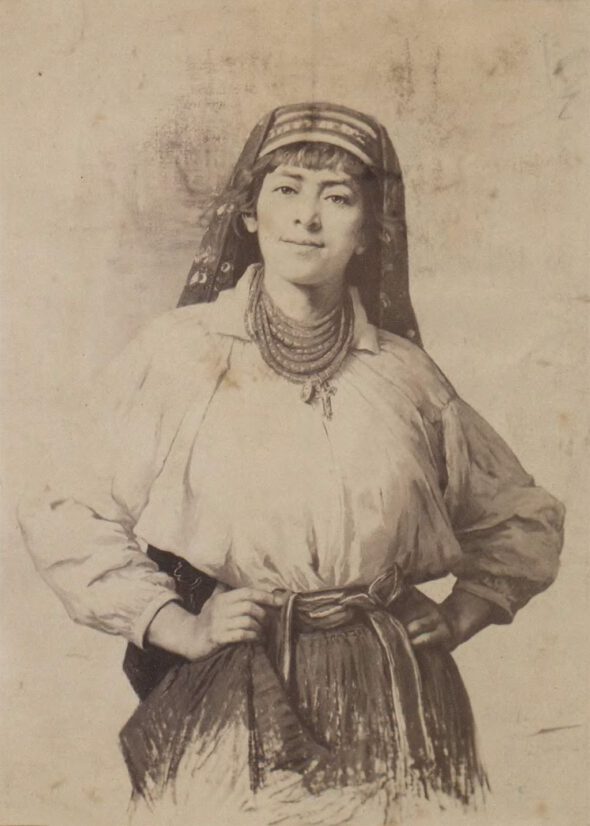 Autoportret w stroju ukraińskim